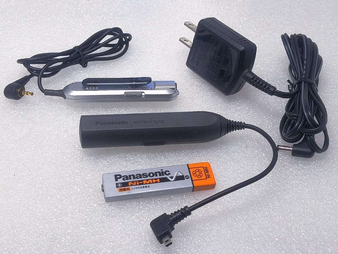 動作OK】Panasonic ポータブルMDプレーヤー SJ-MJ57 ブルー - メルカリ