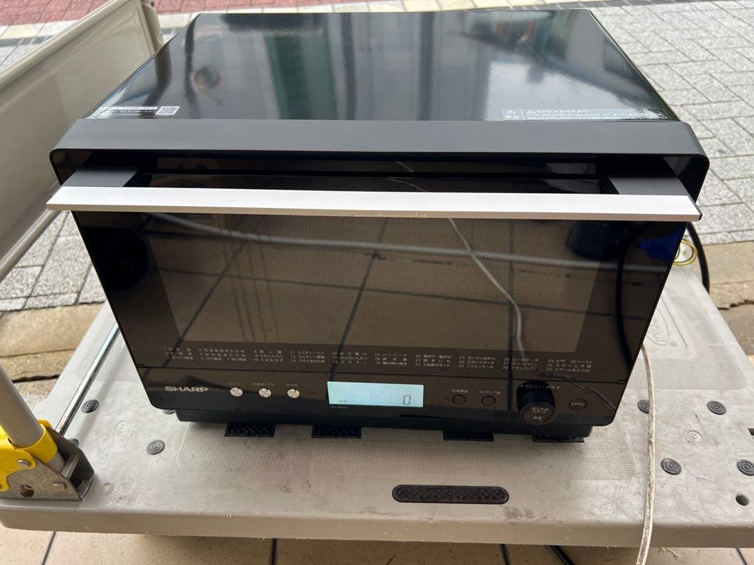 ま*め様 SHARP オーブンレンジ 黒 Amazon | シャープ オーブン レンジ RE-SD18A-B ブラック フラット