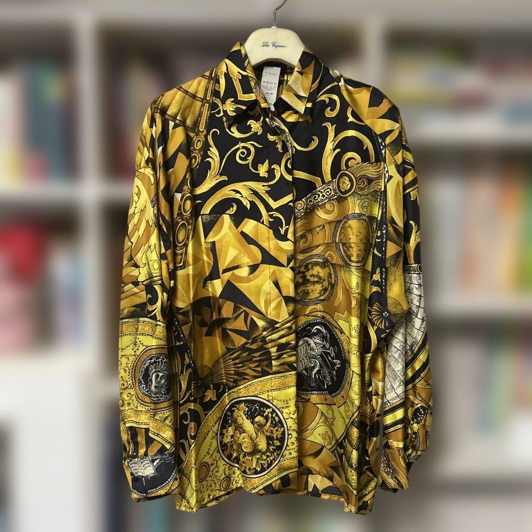 新品】ISTANTE(イスタンテ ) ヴェルサーチ シャツ シルク100%