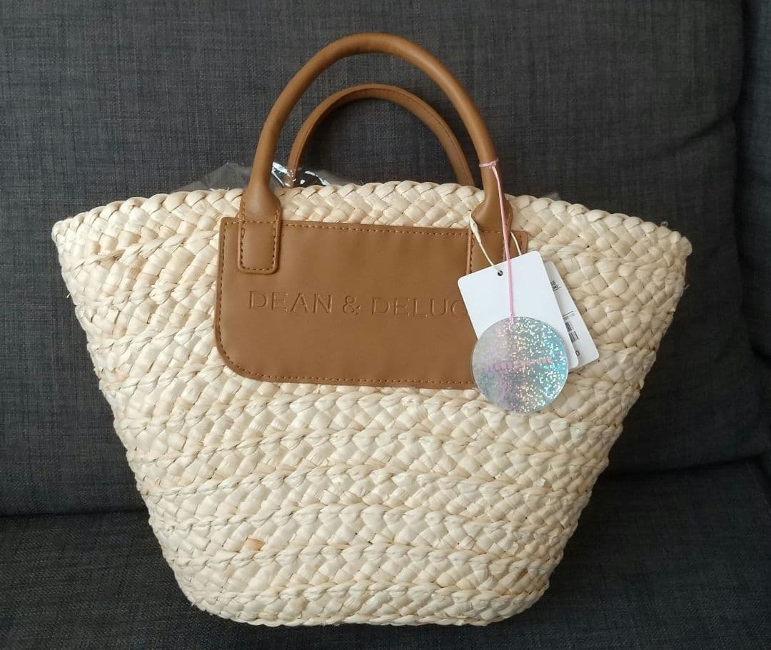 新品・未使用品　DEAN & DELUCA かごバッグ 小 DEAN＆DELUCA×BEAMS COUTURE 保冷かごバッグ小 2024| DEAN & DELUCA