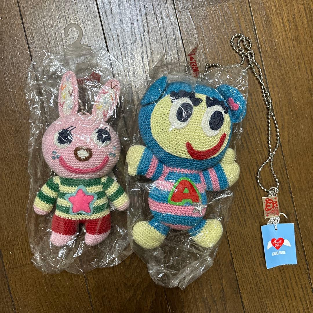 エンジェルブルー⭐︎ナカムラくん田中さん編みぬいぐるみ - メルカリ