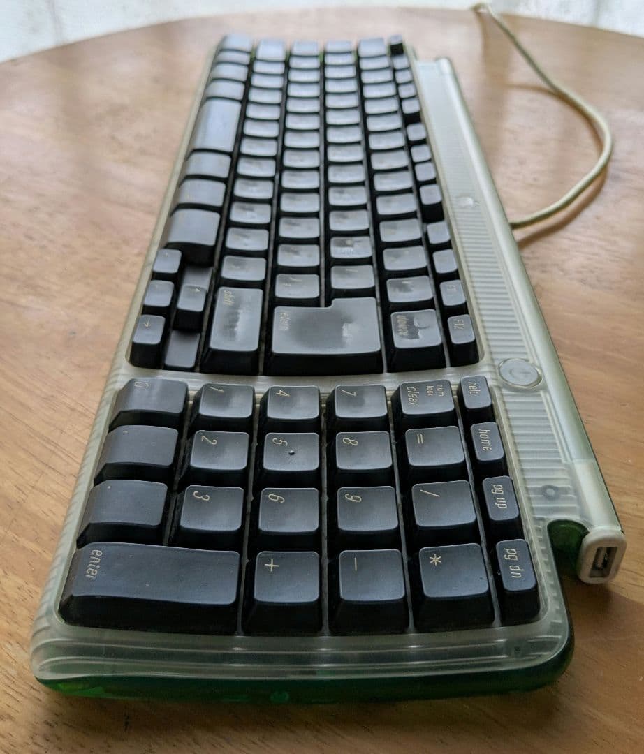 iMac G3 ライムグリーン キーボードセット - メルカリ