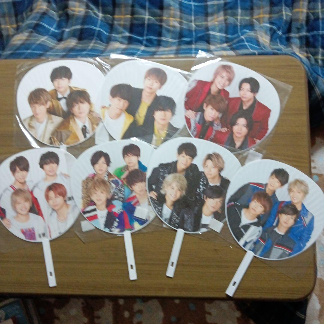 NEWSの全て初回盤で美恋からSTORYまでの10点セット、うちわなどおまけ付き