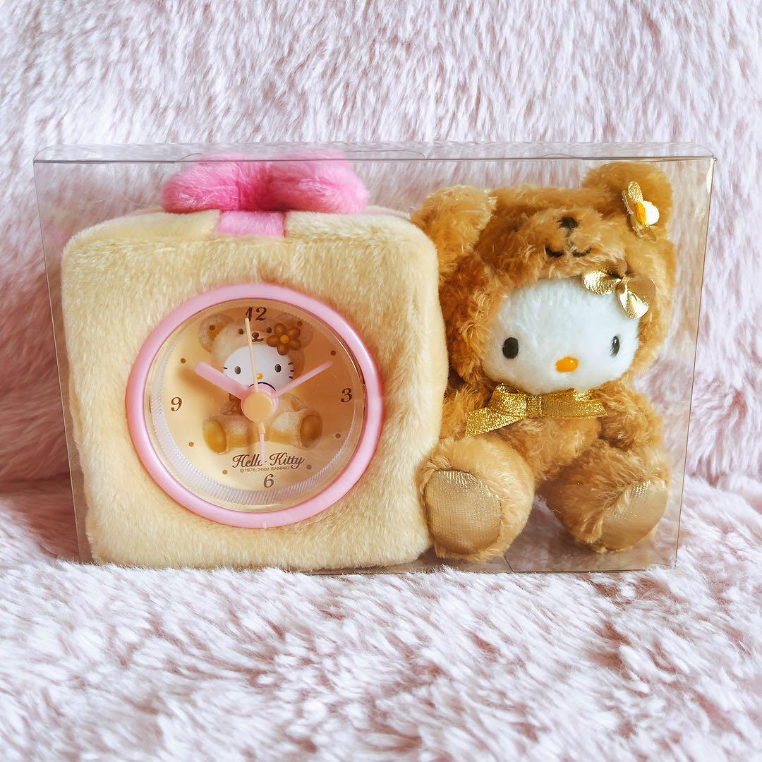 希少レア　ハローキティ　ぬいぐるみ時計　USA ベア　着ぐるみ　2002 希少レア ハローキティ 海外 USA ぬいぐるみ バレエ 2002 サンリオ