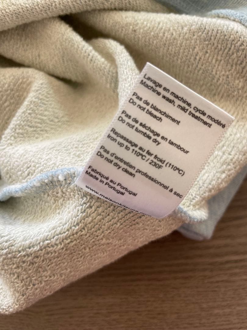 新品未使用 メゾンキツネ グレーフォックスベッド スウェットシャツ