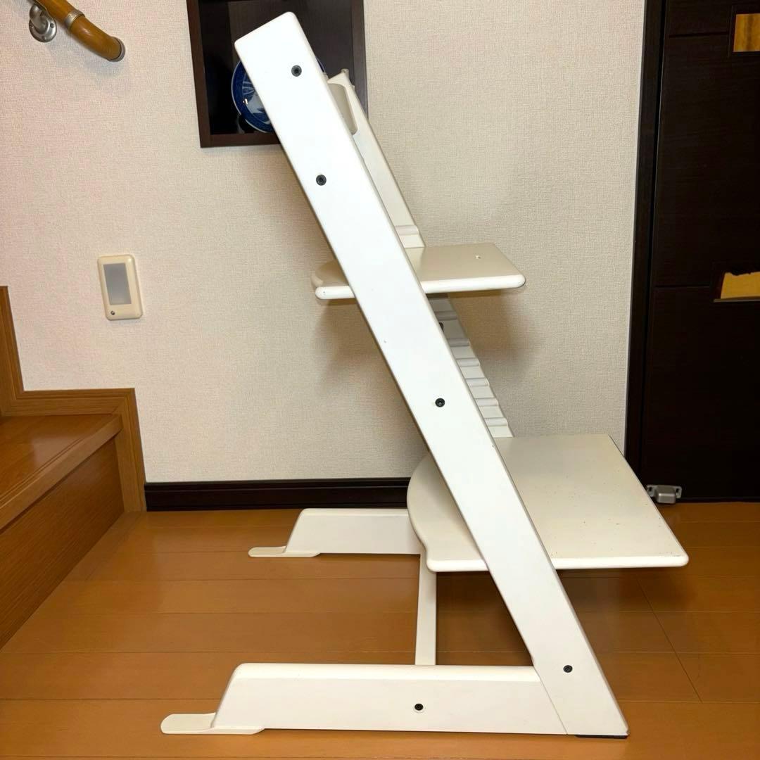 ストッケ STOKKE トリップトラップ ホワイト シリアルナンバー6 - メルカリ
