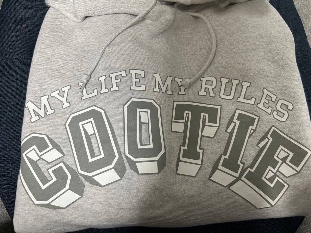 ELLEGARDEN 細美武士 愛用 クーティー cootie 同ロゴ パーカー - メルカリ