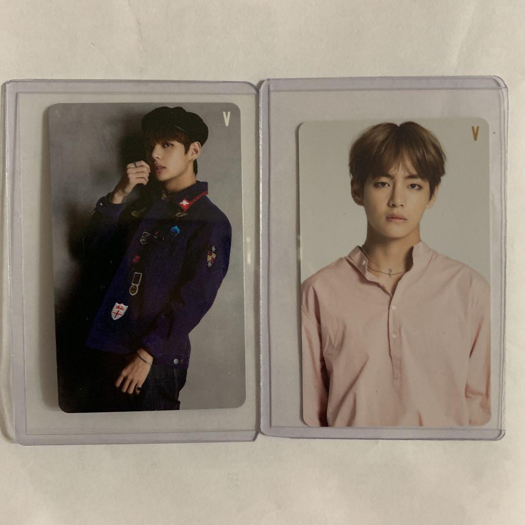 BTS V テヒョン テテ　トレカ　run youth2枚セット BTS V テヒョン テテ トレカ run youth2枚セット