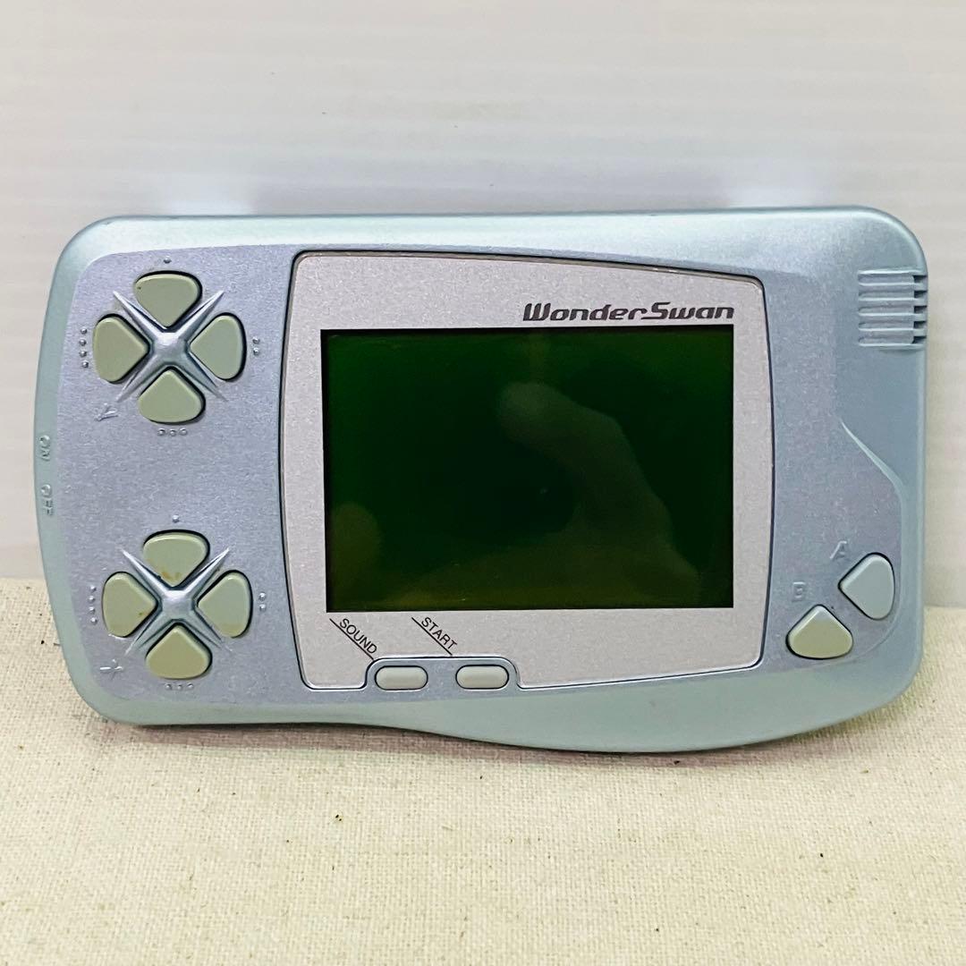ジャンク品 初代 ワンダースワンハード ワンダースワン本体 ブルー