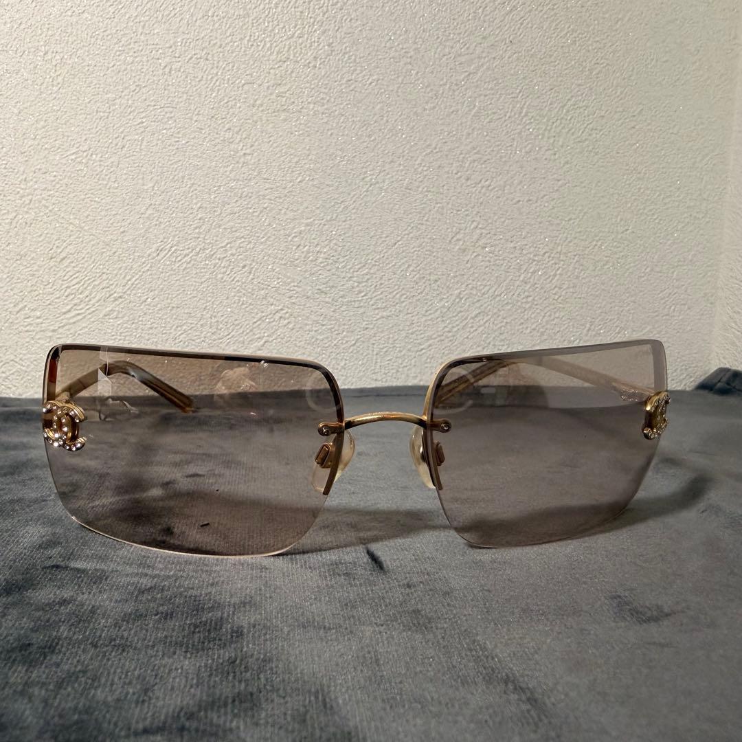 SK/11.15/30 ▶︎CHANEL サングラス　4092-B ゴールド