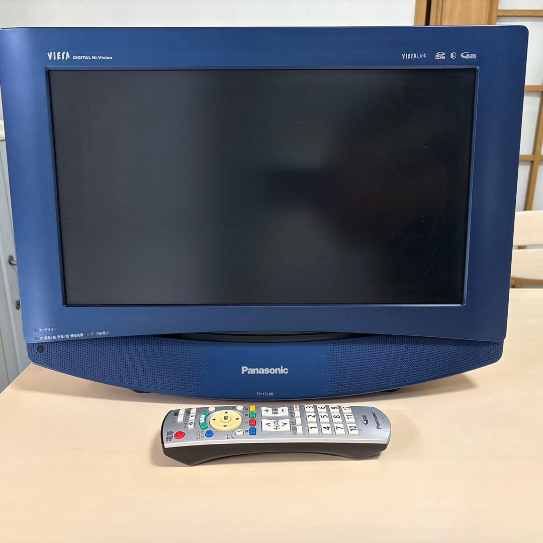Panasonic VIERA 17インチ液晶テレビ TH-17LX8 ブルー - メルカリ