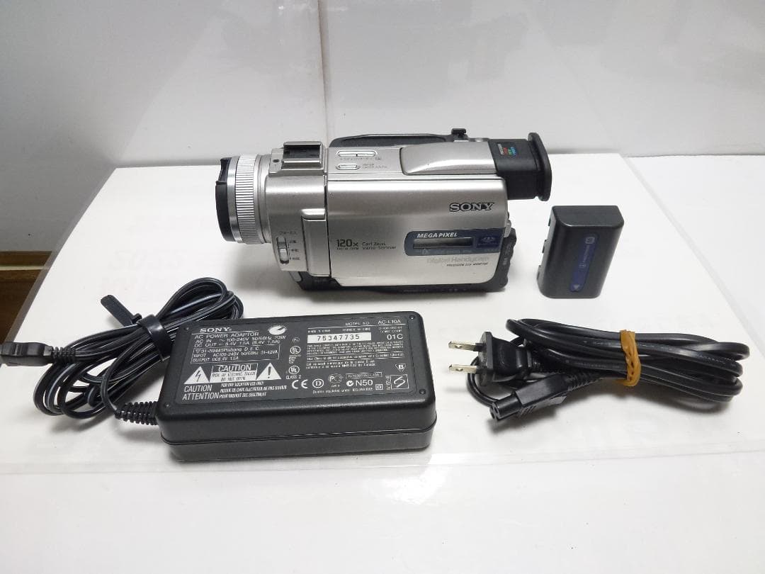 動作品 Mini DV　ソニーデジタルビデオカメラ　SONY DCR-TRV20 Mini DV ソニーデジタルビデオカメラ SONY DCR-TRV20 - メルカリ