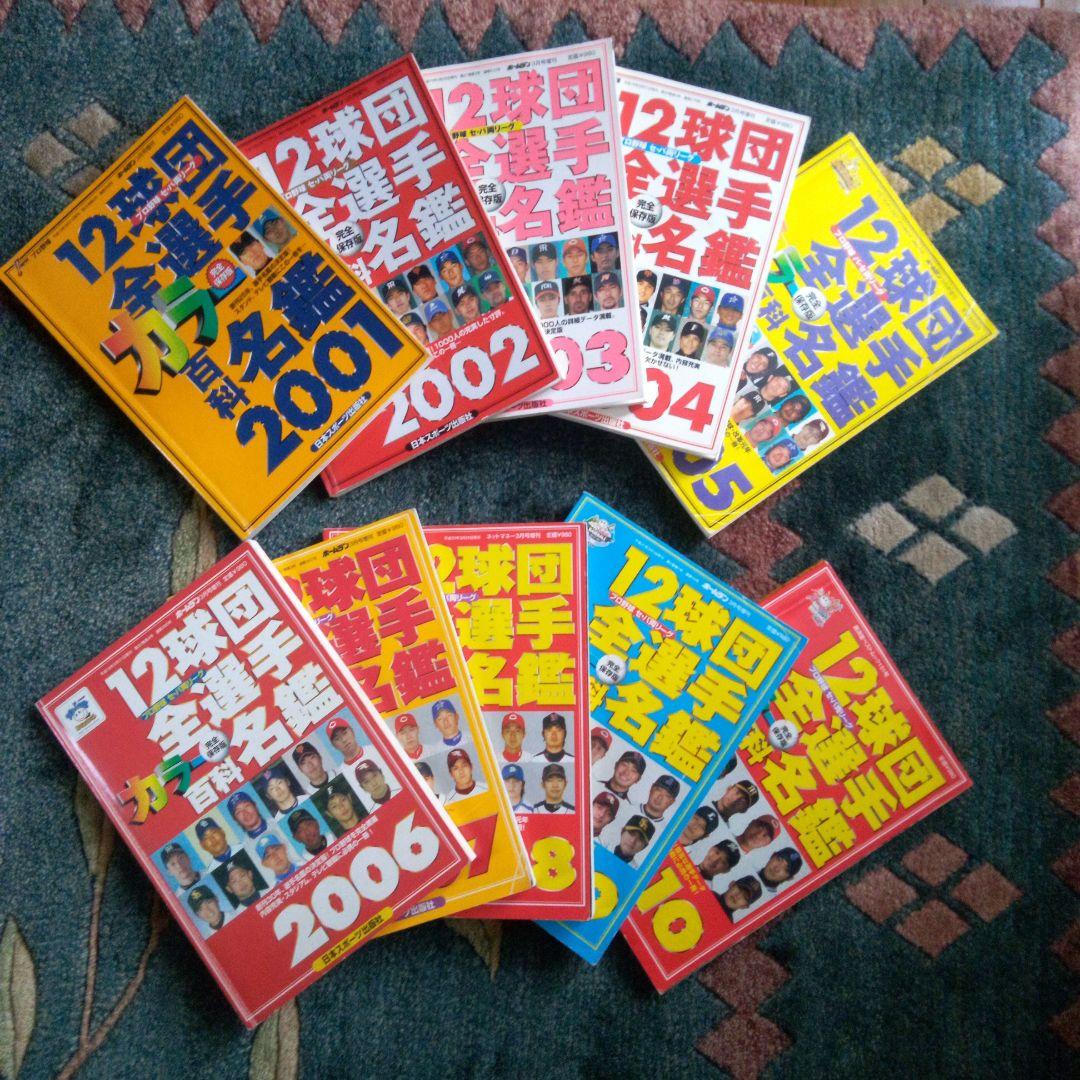 プロ野球12球団全選手名鑑1981-2020 40冊 ＋ サインボール - メルカリ