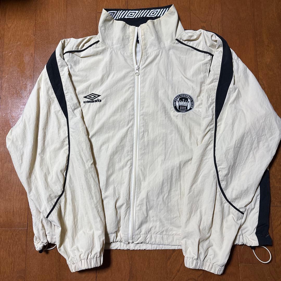 m*y様 Umbro ナイロンジャケット クリーム色 UMBRO/別注 Padding Nylon Track JACKET｜Daytona Park(FREAK'S STORE