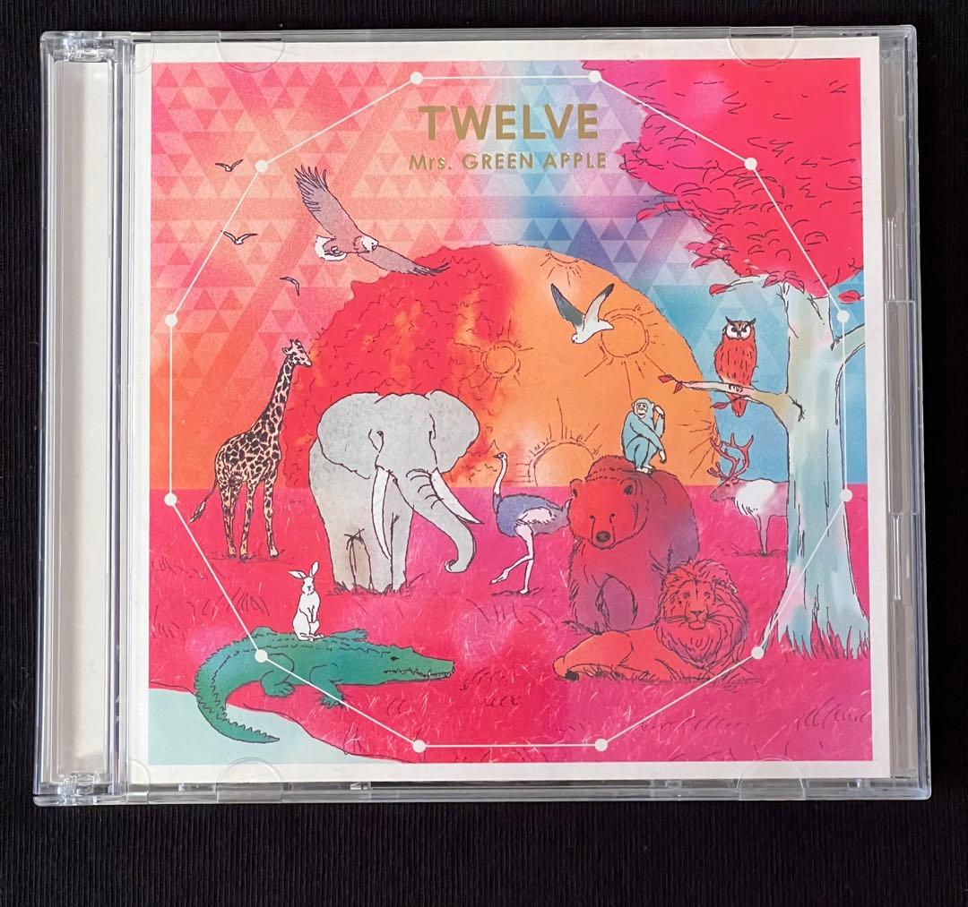 TWELVE (初回限定盤 DVD付)/Mrs. GREEN APPLE - メルカリ