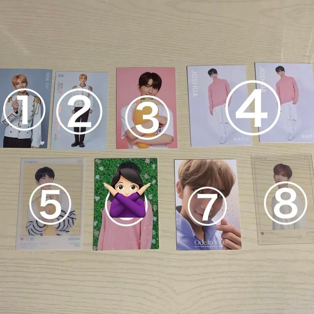 SEVENTEEN セブチ トレカ ジョシュア m51313222022_1.jpg?1748337180