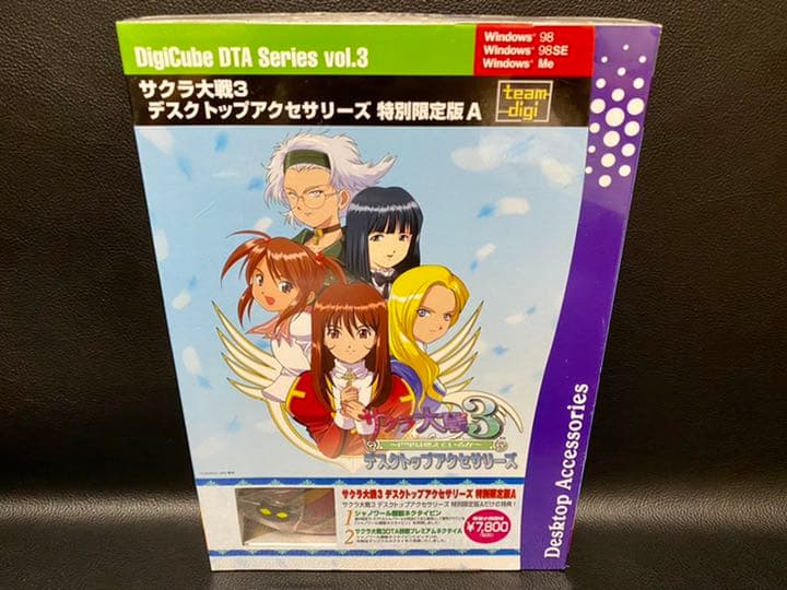 レア 未開封 見本品 サクラ大戦3 デスクトップアクセサリーズ 特別限定