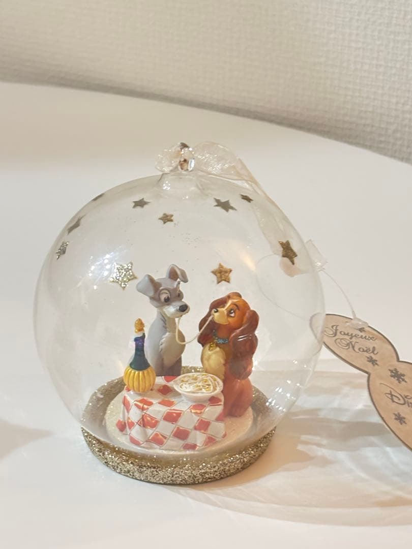 ヴィンテージ クリスマス オーナメント わんわん物語 レディ トランプ ヴィンテージ クリスマス オーナメント わんわん物語 レディ トランプ