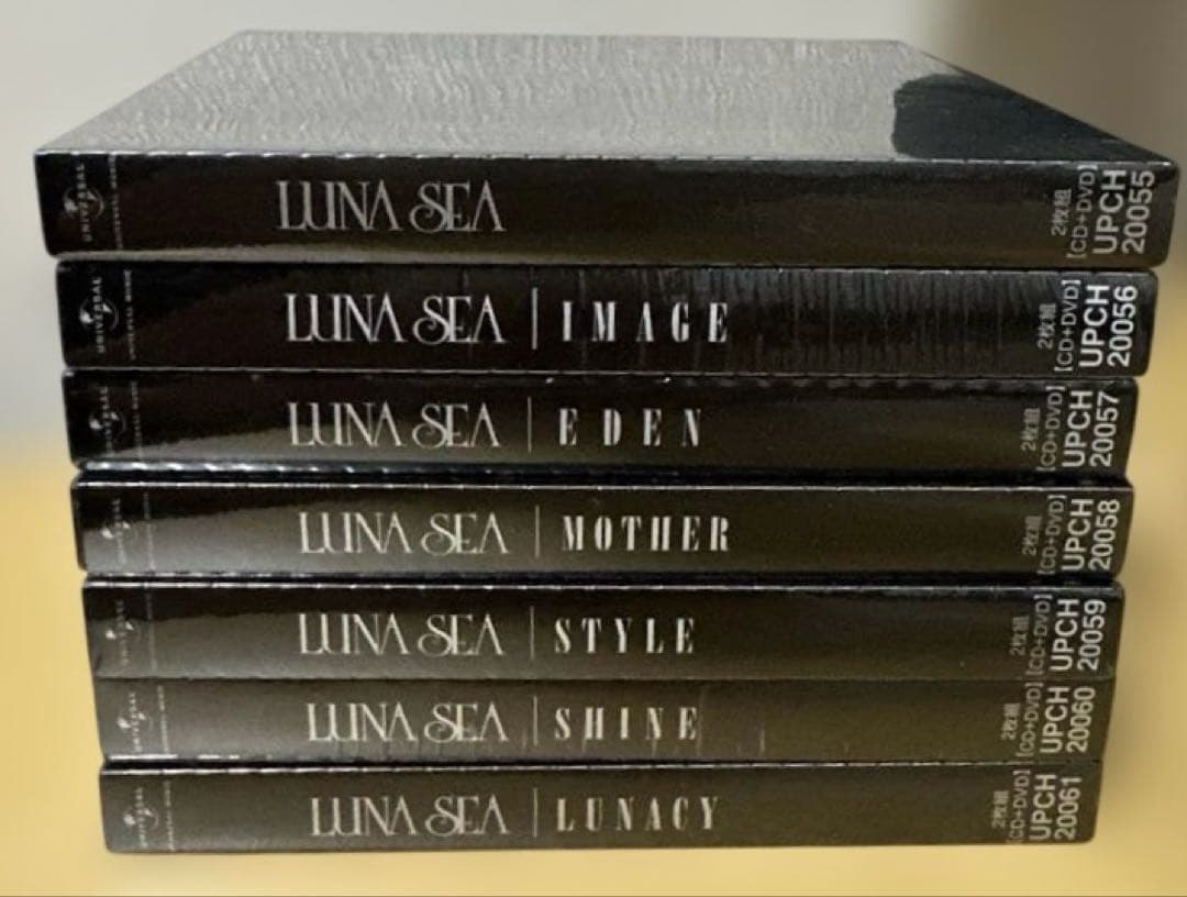 【未開封品】LUNA SEA リマスター盤　7タイトルまとめ売り 未開封品】LUNA SEA リマスター盤 7タイトルまとめ売り - メルカリ