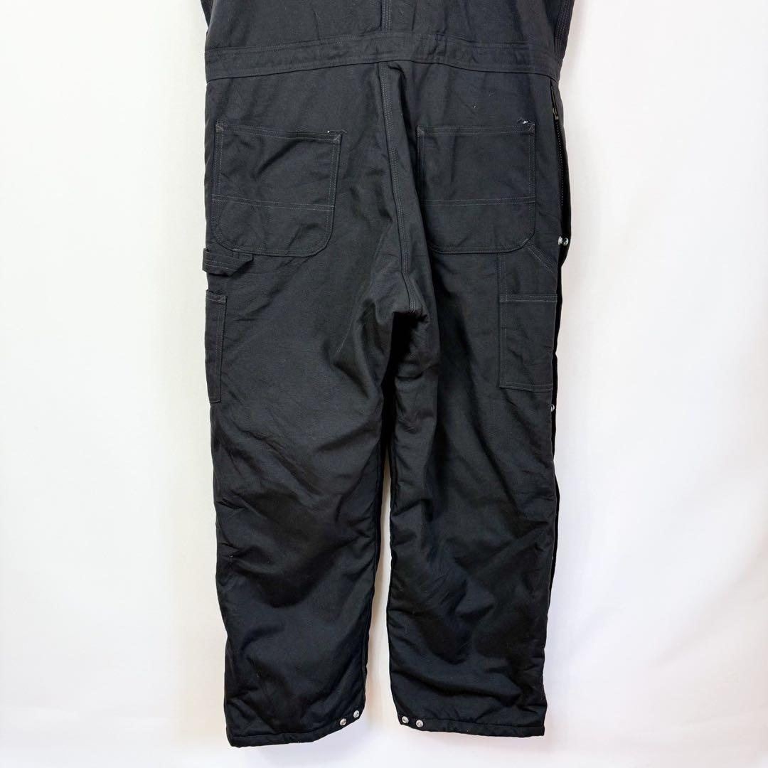 Carhartt カーハート 中綿 つなぎ ビブオーバーオール ブラック S51
