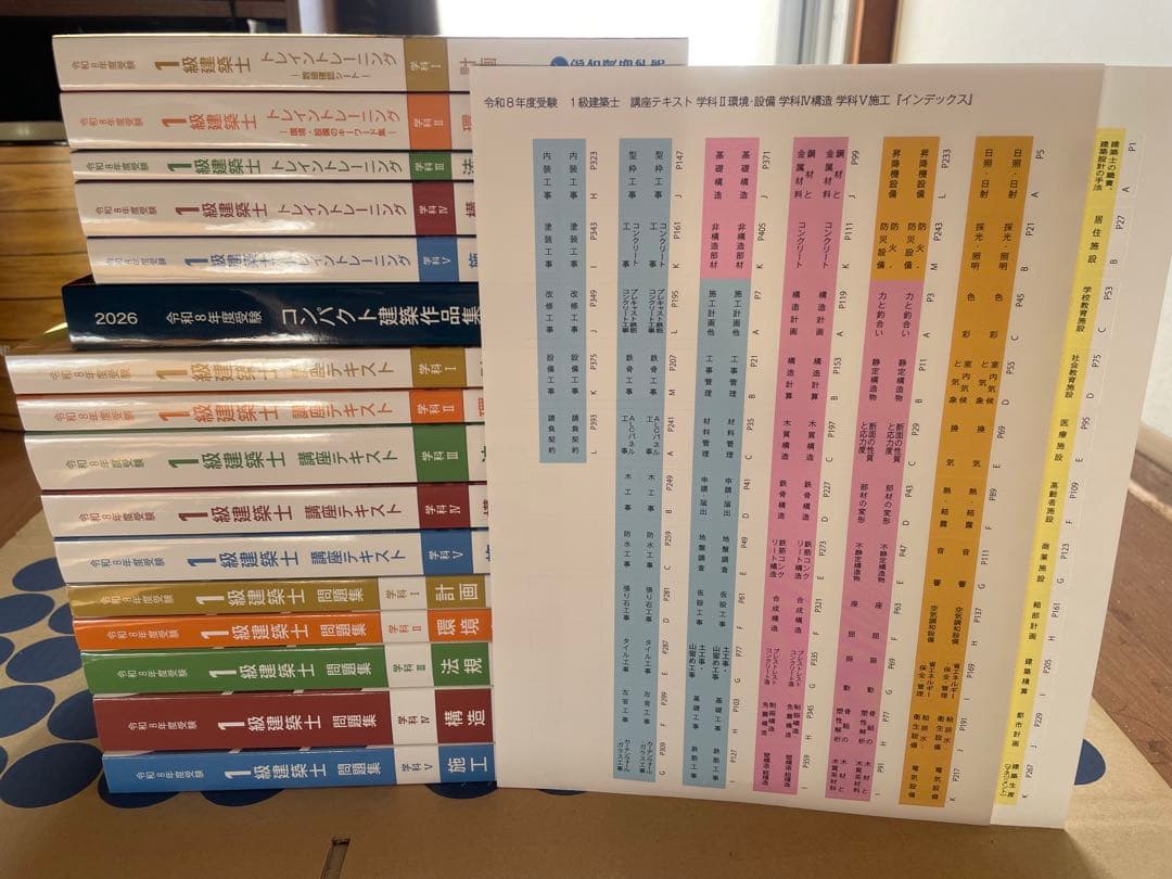 2026令和8年総合資格一級建築士テキスト問題集トレトレ作品集エントリー 令和8年度版 1級建築士試験 学科 厳選問題集500＋125 | 総合