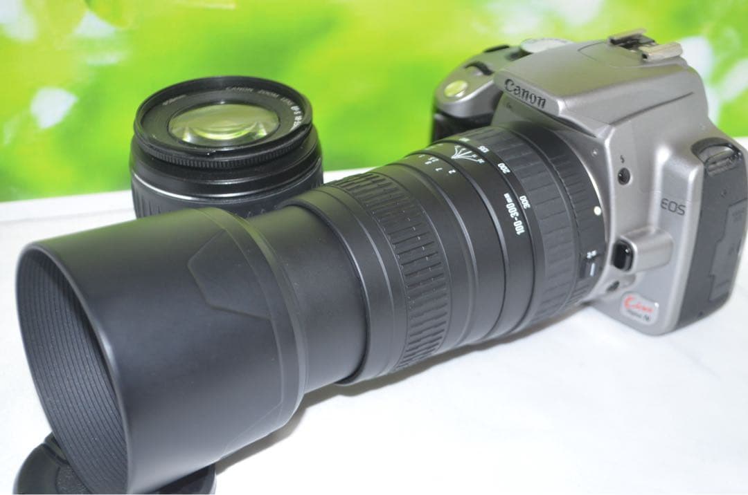 ★初心者にオススメ★Canon kiss N★スマホに転送★望遠レンズ★ Canon - ❤初心者にオススメ❤Canon kiss N❤スマホに転送❤人気機種