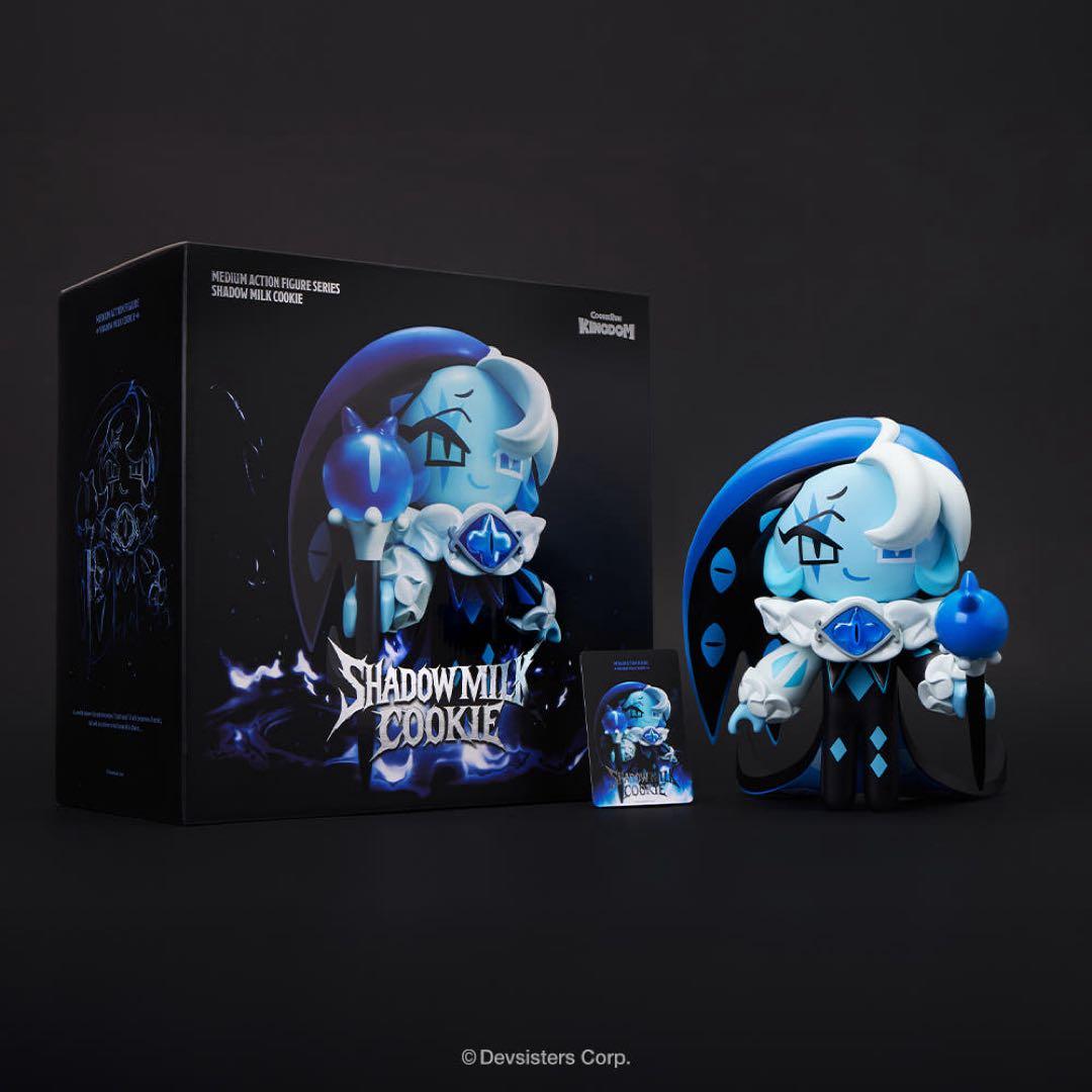 クッキーランキングダム シャドウミルククッキー 中型 フィギュア