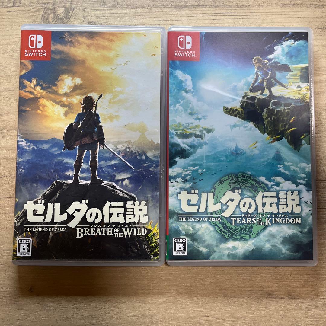 ゼルダの伝説　ブレスオブザワイルド　ティアーズオブキングダム ゼルダの伝説ブレスオブザワイルド ・ゼルダの伝説ティアーズオブ