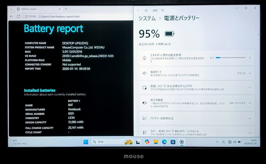 mouse Corei5 メモリ16GB 新品SSD512GB Webカメラ - メルカリ