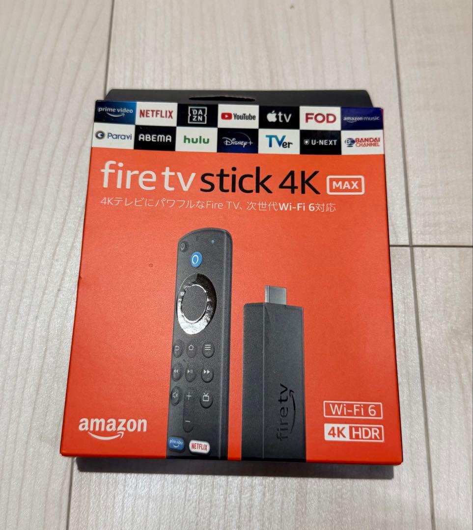 新品未開封 Amazon Fire TV Stick 4K Max amazon（アマゾン） Fire TV Stick 4K Max 第2世代 最新モデル