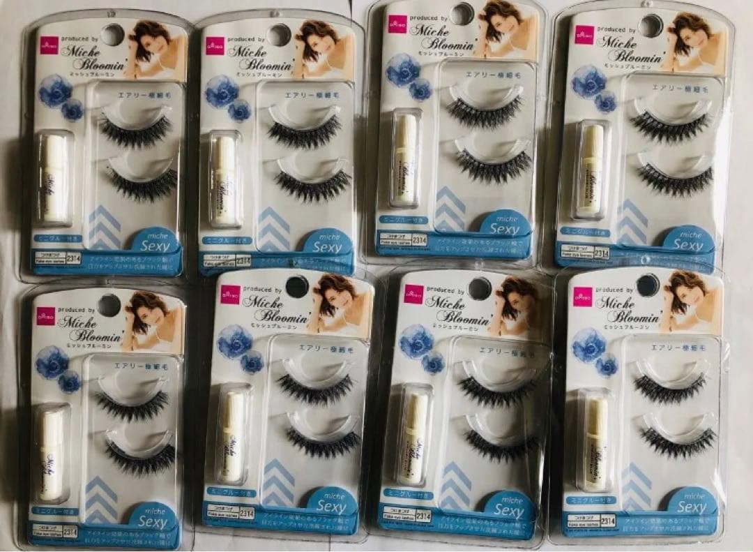 ダイソー つけまつげ ミッシュブルーミン セクシー sexy 廃盤 貴重