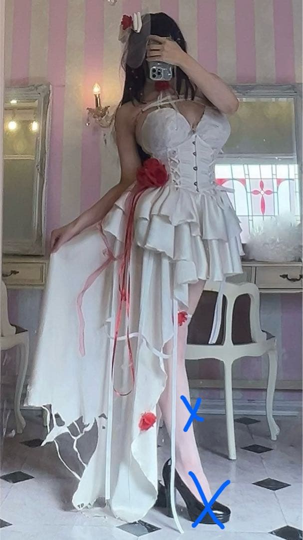 NIKKE ミハラ ボンディングチェーン ペインイーター コスプレ 衣装