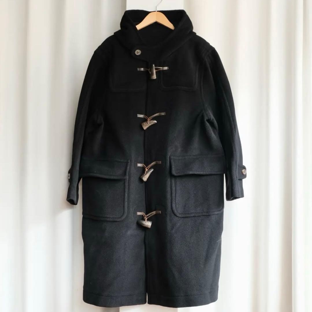 Moore Brook ダッフルコート ダッフルコート(Moor brook) 90's】Old INVERTERE Wool Duffle Coat