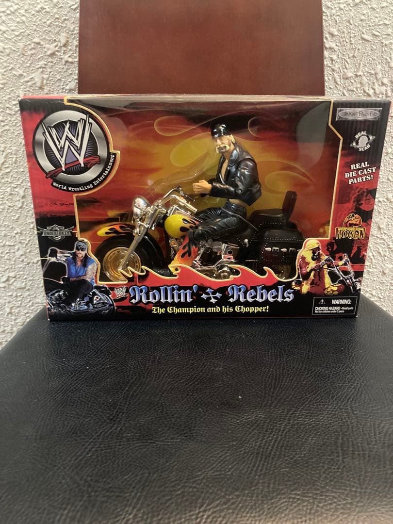 プロレス ハルクホーガン ハーレー バイク フィギュア WWF WCW WWE 新品 WWE エリートコレクション ハルク・ホーガン プロレスラー