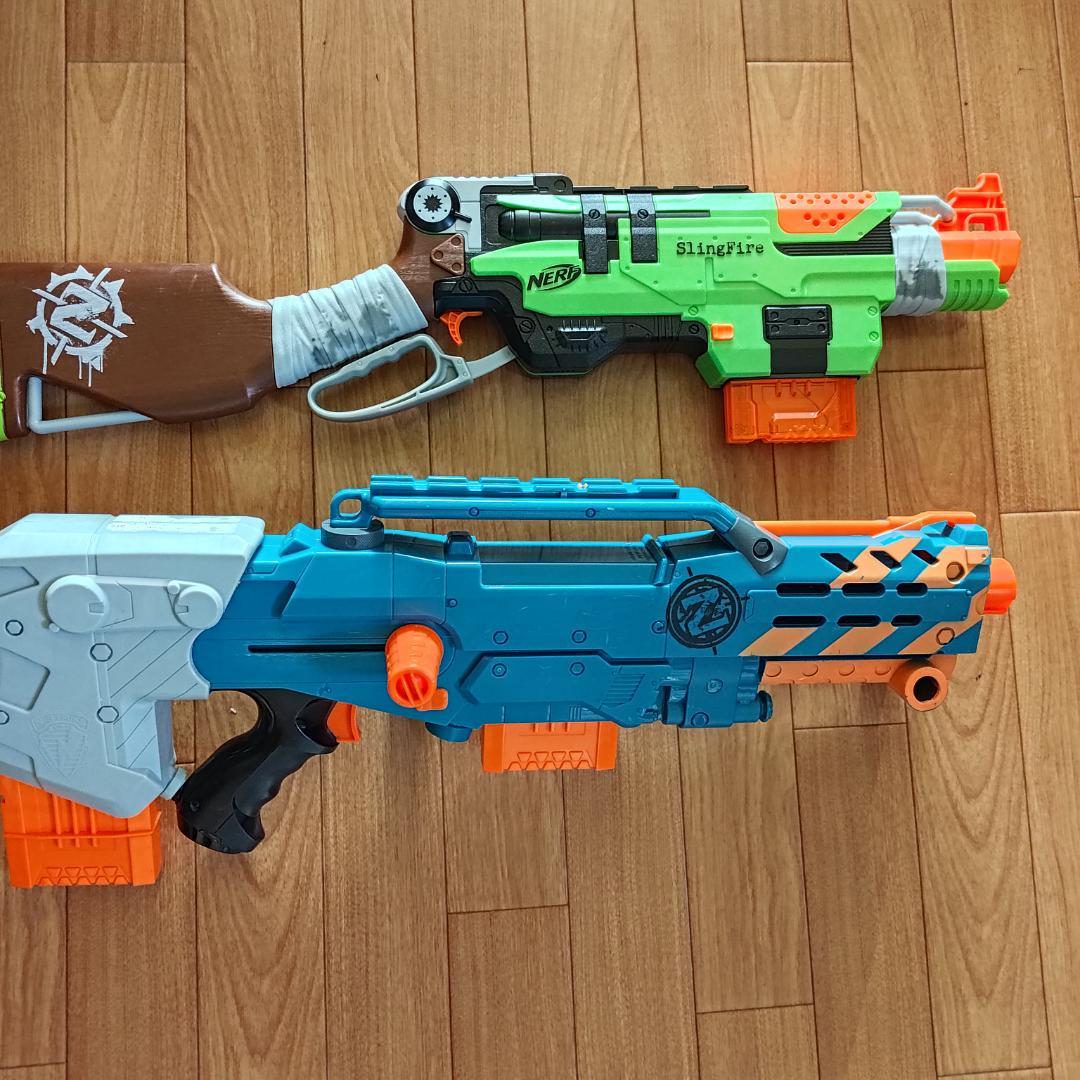 ナーフ ゾンビストライク 2本セット 並行輸入品】 訳あり品 ナーフ ゾンビストライクドゥーミネーター