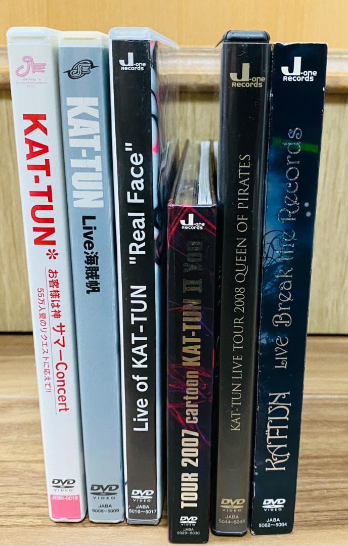 KAT-TUN 6人時代 ライブ DVD 6点セット 初回限定盤 - メルカリ