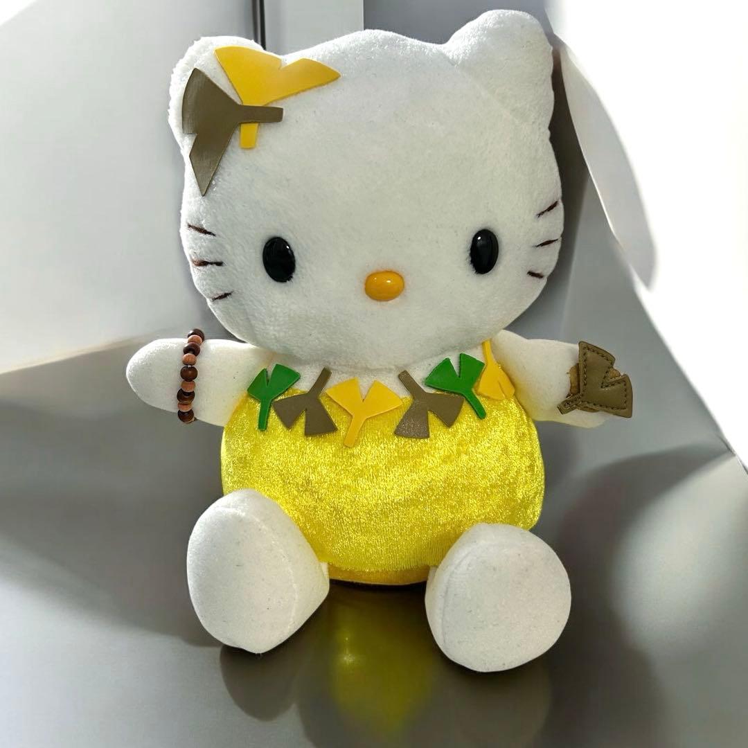 激レア 平成レトロ ハローキティ ぬいぐるみ イチョウ サンリオ