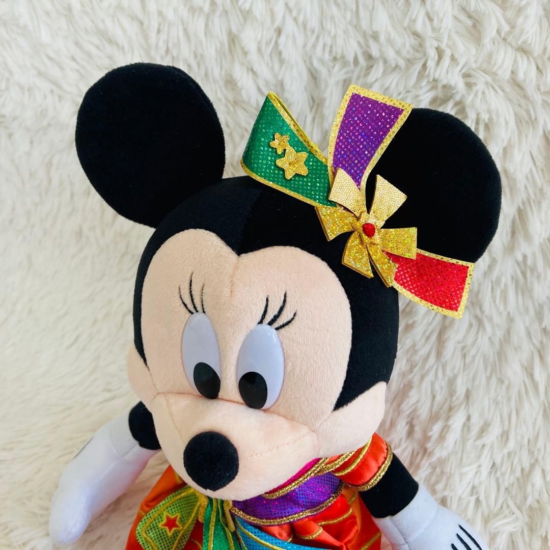 極美品】東京ディズニーリゾート40周年限定 ミニーマウス ぬいぐるみ