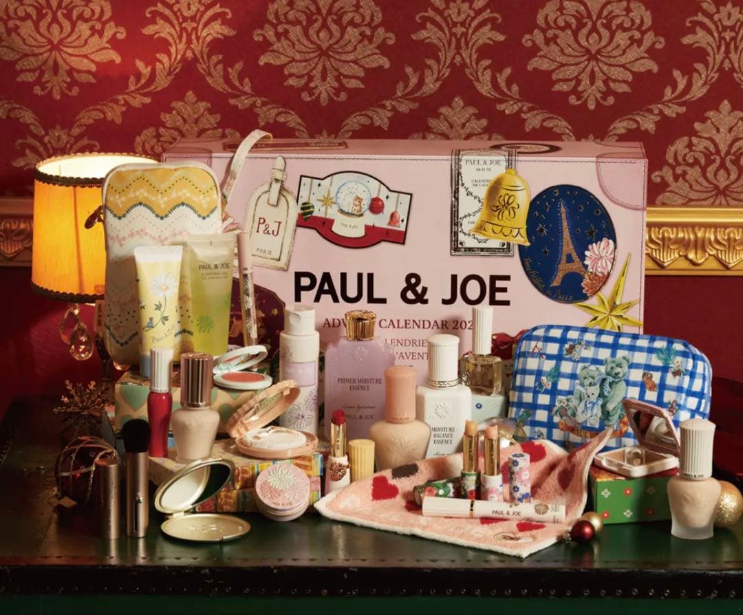 【新品・未開封】ポール&ジョー　アドベントカレンダー2025 ポール ＆ ジョー・クリスマスコフレ2025】11／1発売・冬のパリから