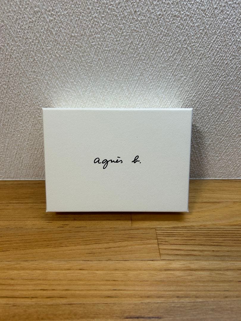 【ろる】agnès b. グレー レザー 名刺入れ agnes b.（名刺入れ/定期入れ）のフリマアイテム一覧