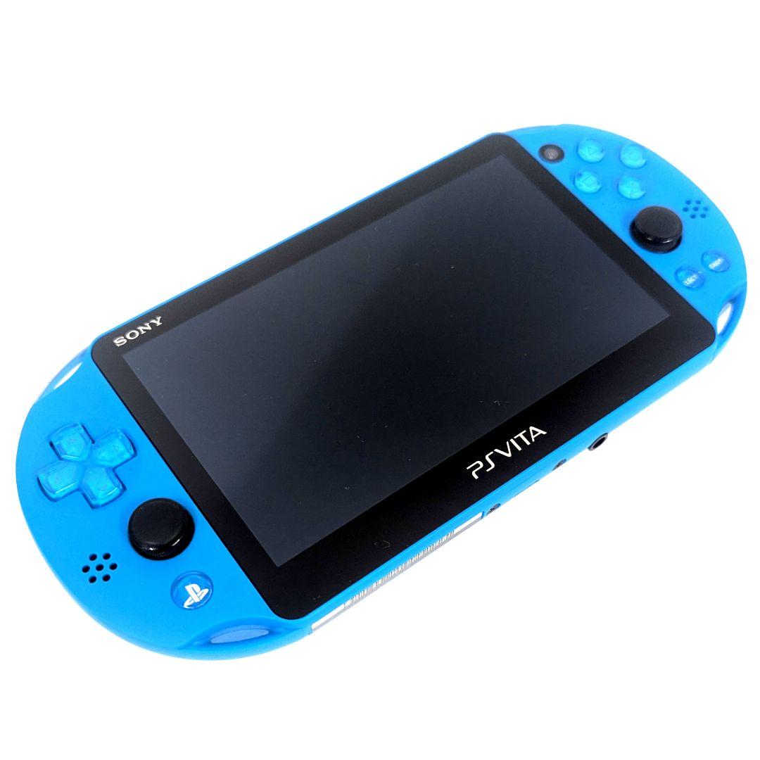 美品/ソフト5本付き］SONY PSVITA PCH-2000 アクアブルー - メルカリ