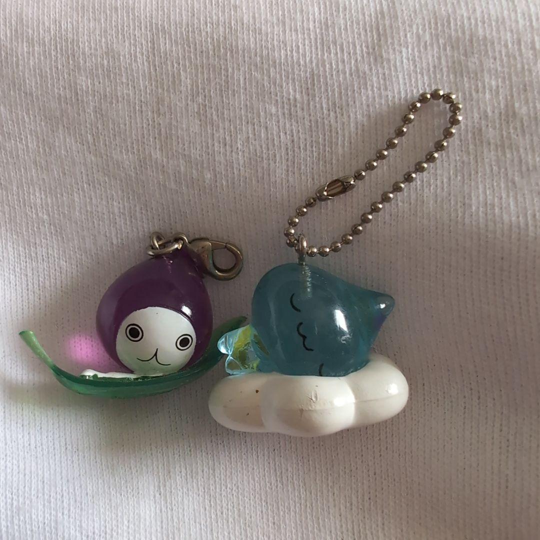 平成レトロ しずくちゃん、ぴちょんくん キーホルダー、チャーム