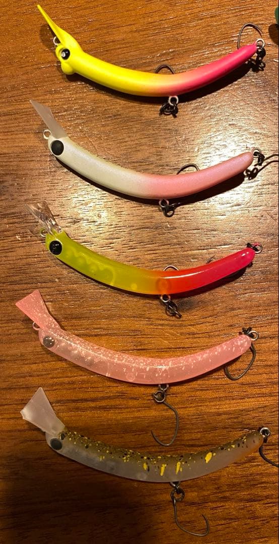 オリカラあり さかさにょろ60XS 60FSバックストローク - ルアー