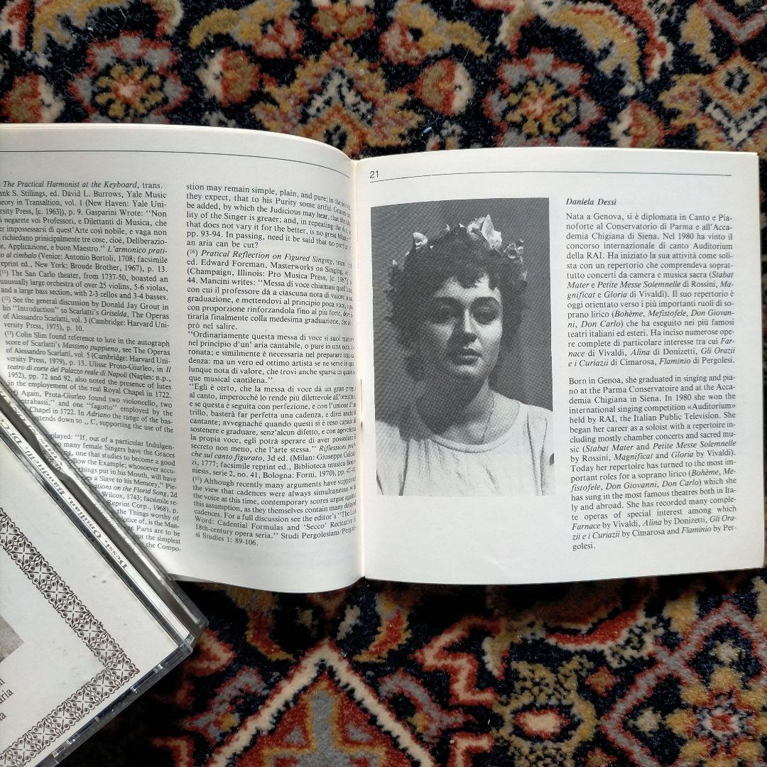 ペルゴレージ 歌劇 シリアのアドリア－ノ全幕 パンニ ロ－マオペラオ