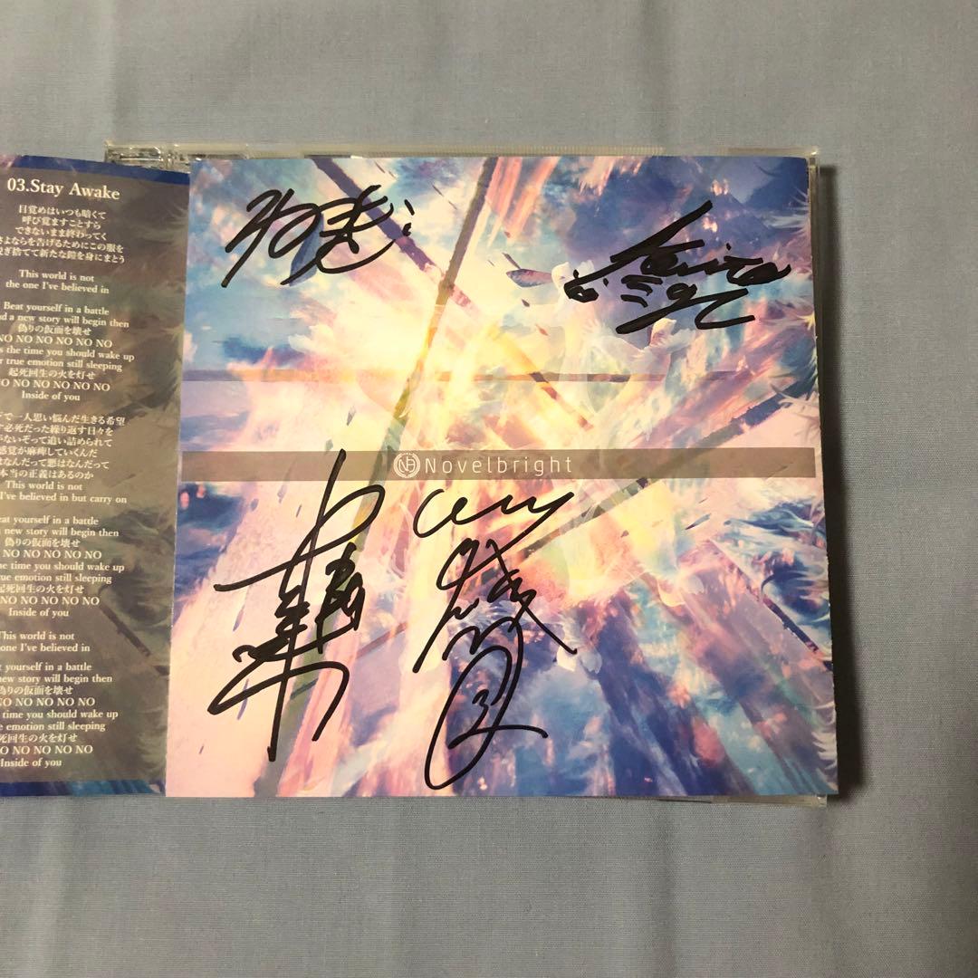 Novelbright 『Chandelier』 サイン入り 新品】【新品未使用】Novelbright ノーベルブライト Chandelier CD