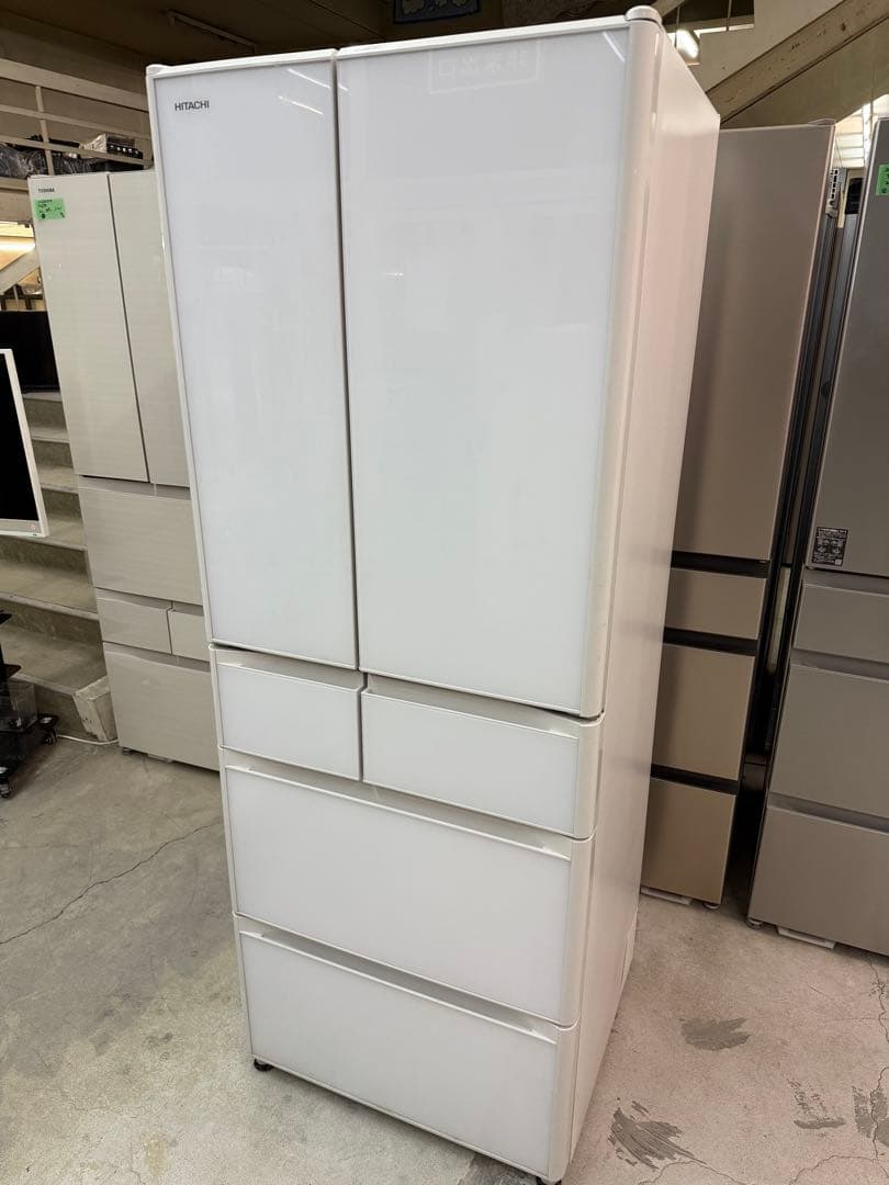 2018年式 475L 日立 冷蔵庫 R-GS4800H (XW) - メルカリ
