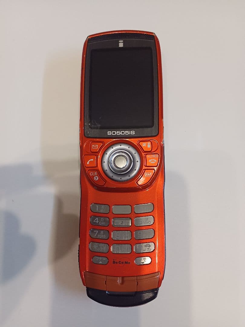 mova SO505is マンダリンオレンジ docomo - メルカリ