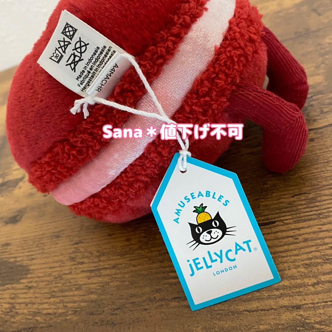 新品 ジェリーキャット ハート マカロン 赤 レッド macaron スイーツ