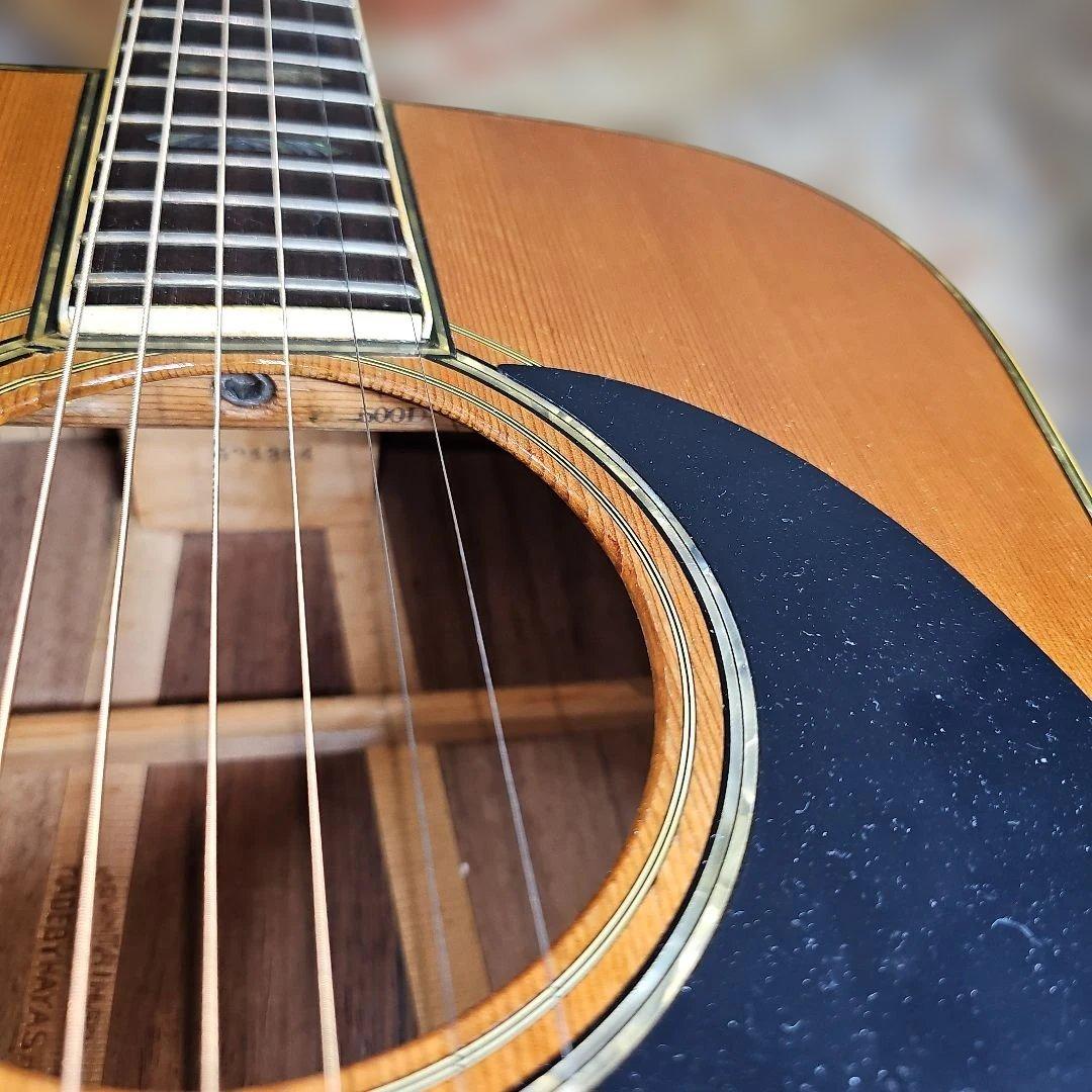 林楽器MOUNTAIN.W-500D1975年式 トップ単板、ハードケース付き - メルカリ