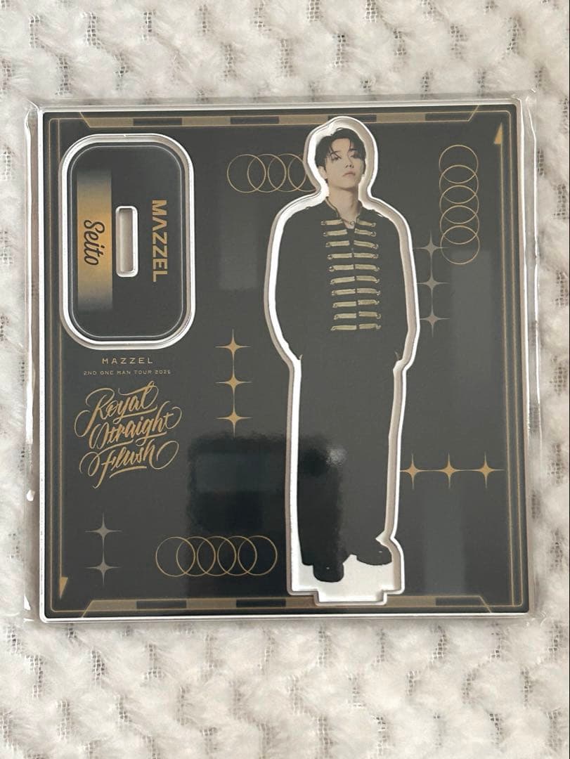 MAZZEL　RSF　SEITO　アクリルスタンド MAZZEL “Royal Straight Flush